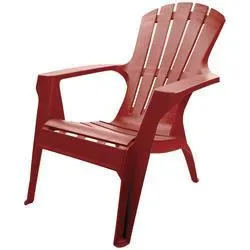 Gracious Living® Red Adirondack Chair