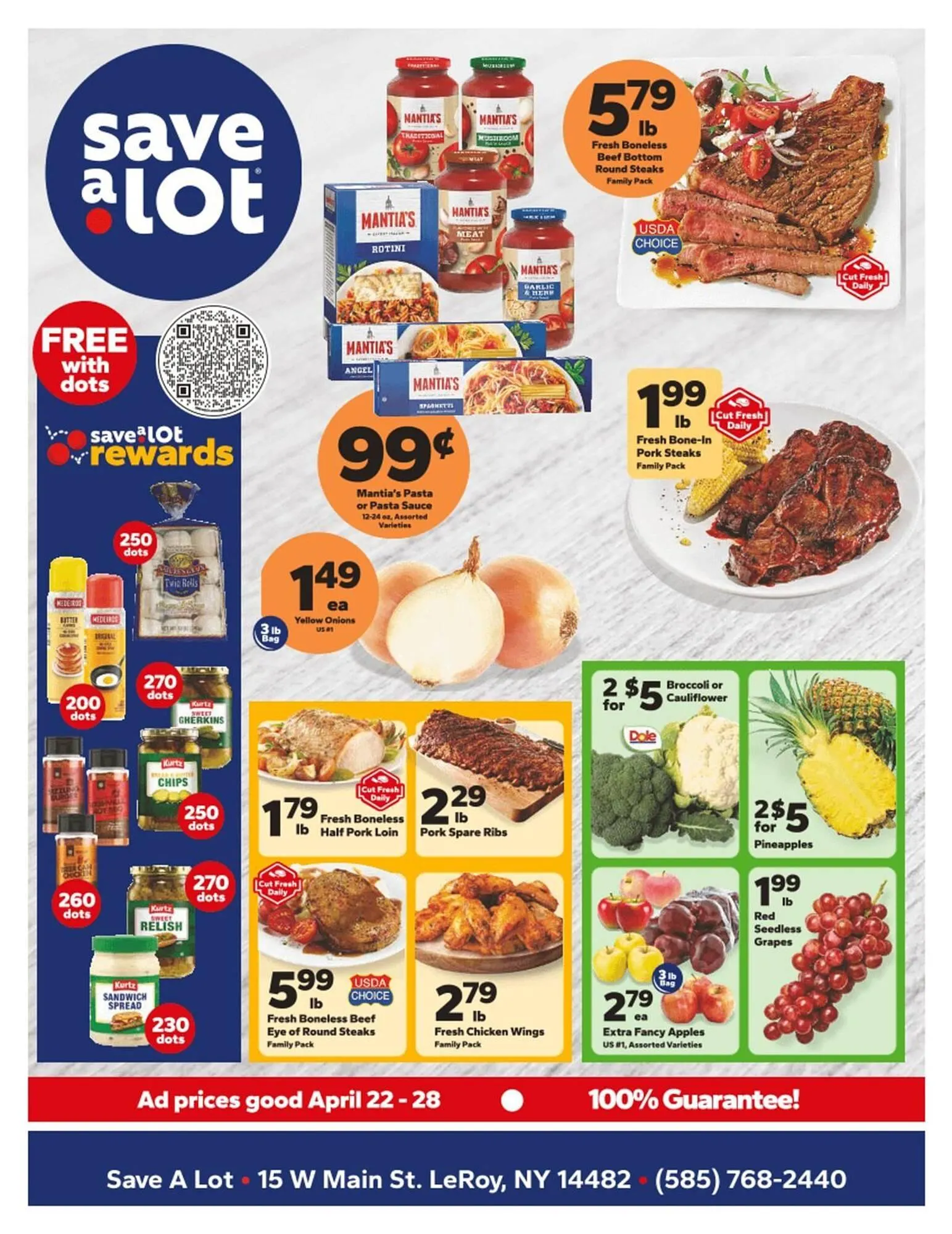 Weekly ad Save a Lot weekly ad from April 22 to April 28 2026 - Page 1
