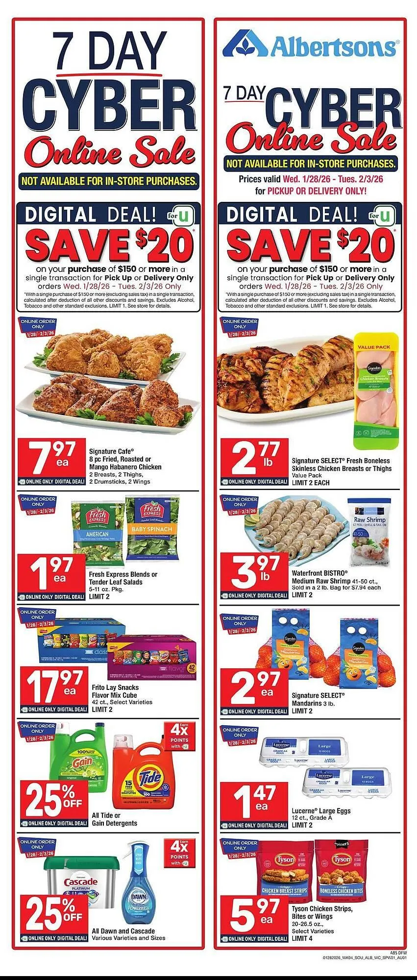 Albertsons weekly ad - 1