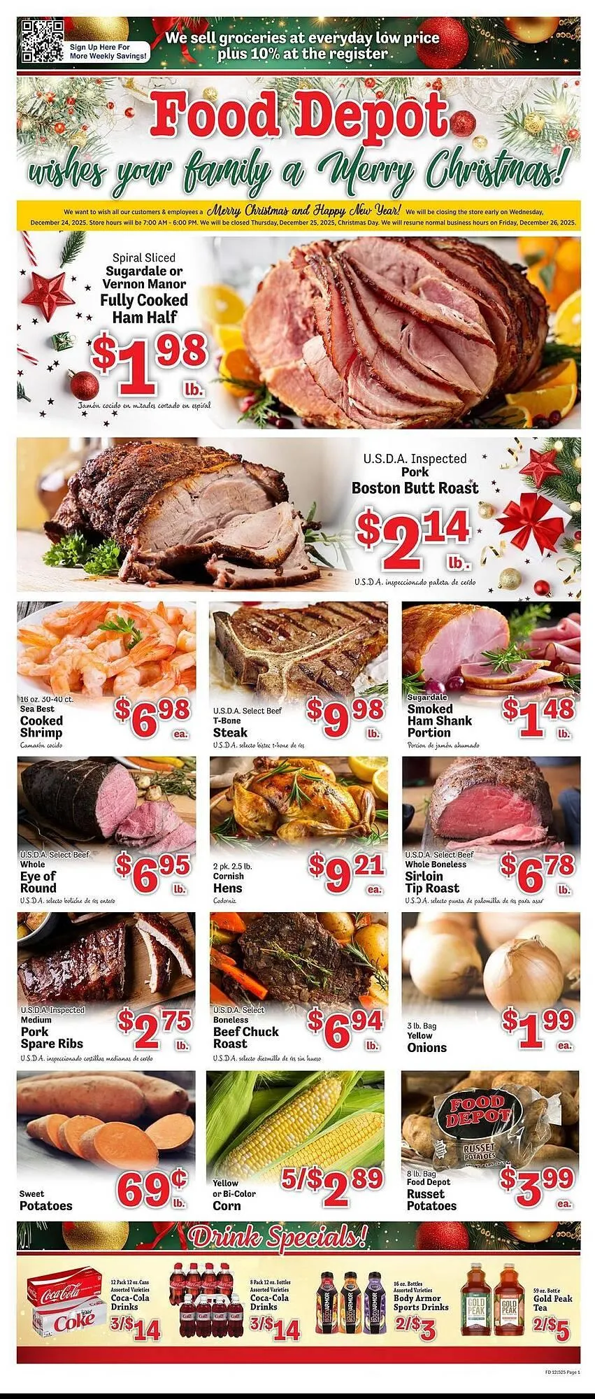 Food Depot weekly ad - 1
