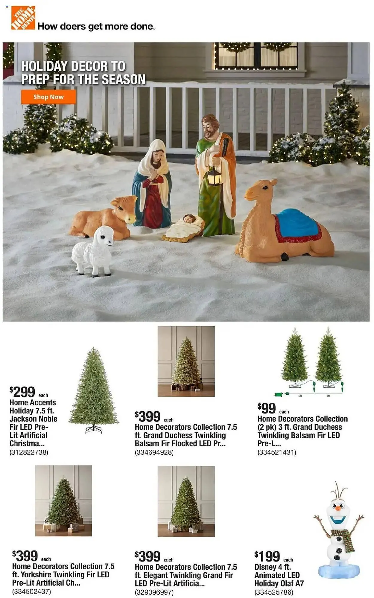 Weekly ad The Home Depot flyer from October 2 to October 10 2025 - Page 1