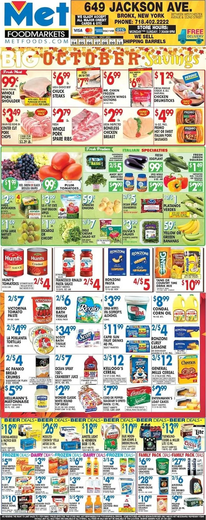 Weekly ad Met Foodmarkets weekly ad from October 4 to October 10 2025 - Page 1