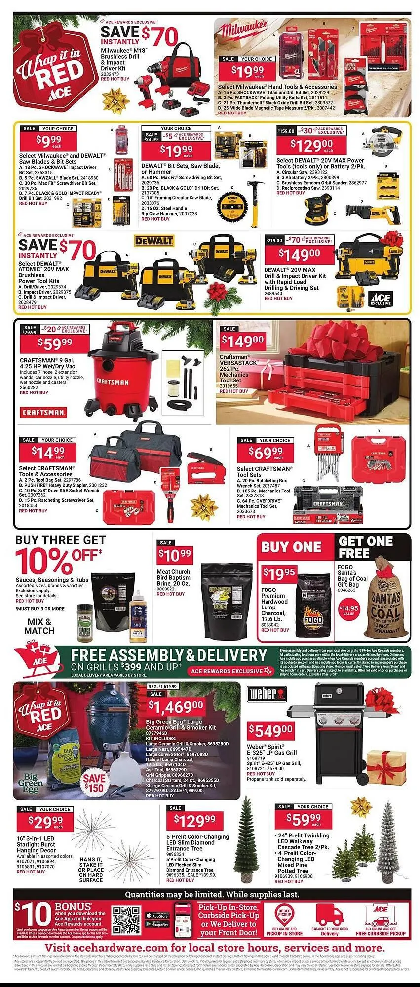 Weekly ad Ace Hardware flyer from December 2 to December 24 2025 - Page 2