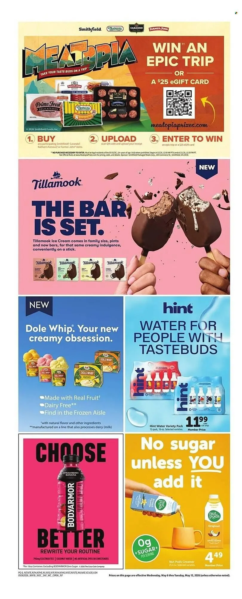 Weekly promotion Safeway weekly ad spanning from May 6 to May 12 2026 - Page 8 for Catalogue 365