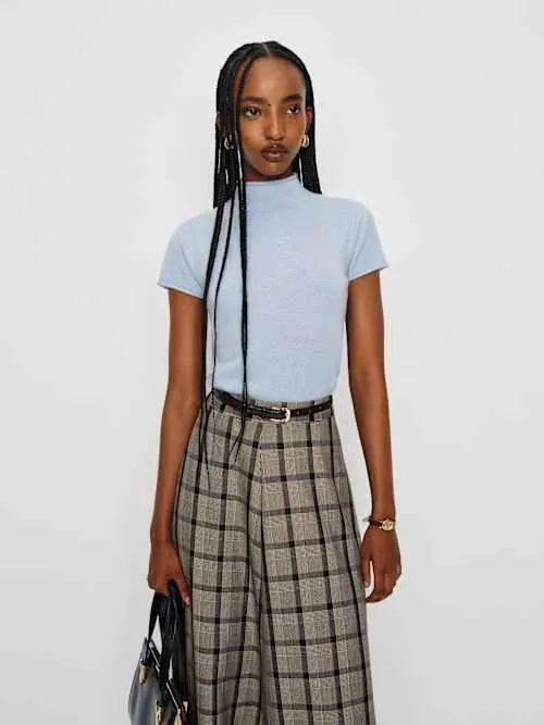 Harvest Thread Cashmere Mock Neck