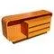 Mid-Century Modern Sideboard with Shelves in the style of Pierre Cardin, Italy, 1970s
