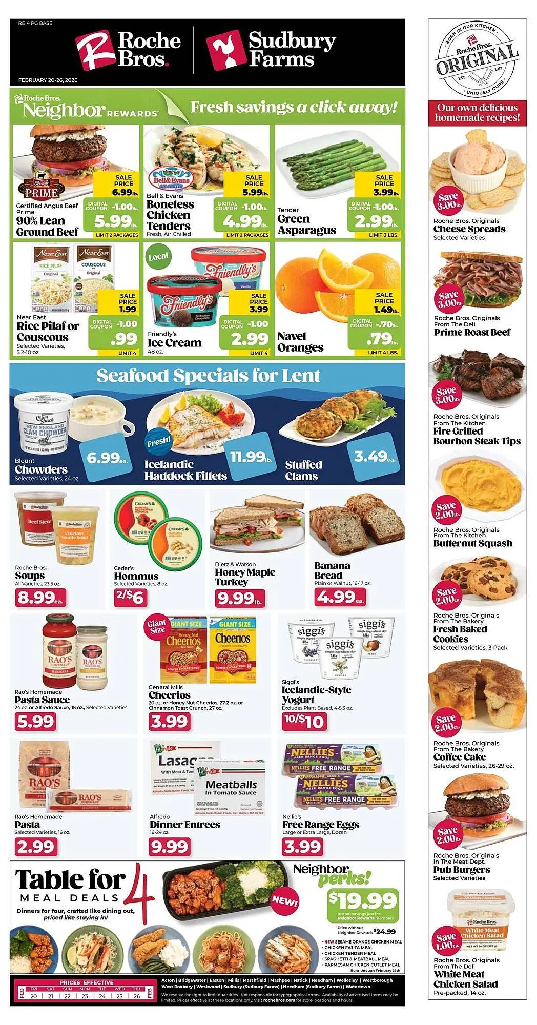 Roche Bros weekly ad - 1