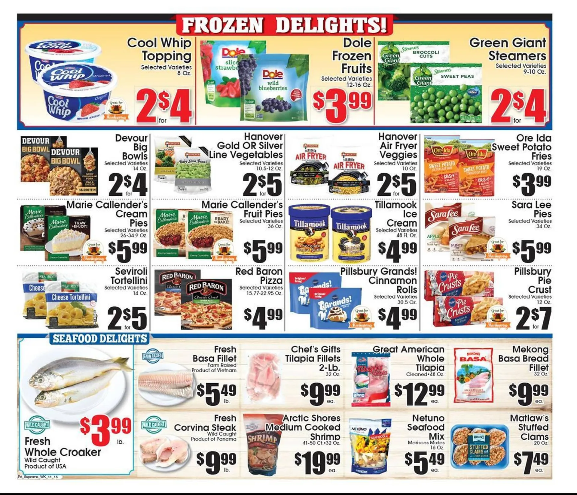 Weekly ad Supremo Foods Inc weekly ad from November 15 to November 21 2025 - Page 6