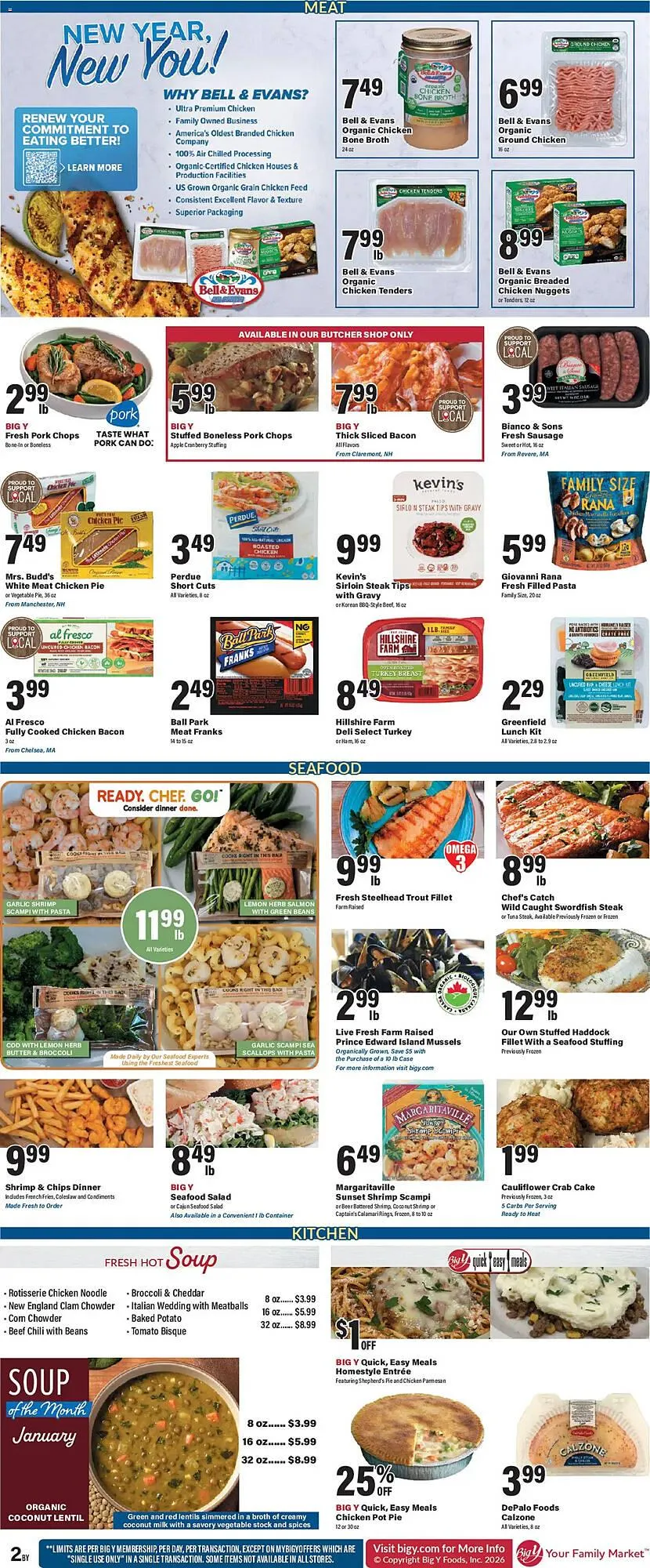 Weekly ad Big Y flyer from January 1 to January 8 2026 - Page 3