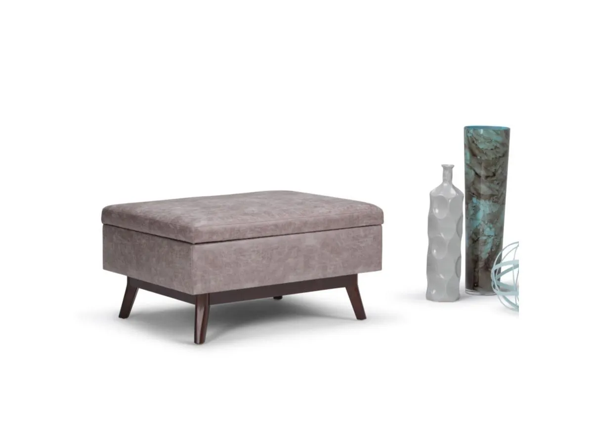 Simpli Home Owen Storage Ottoman