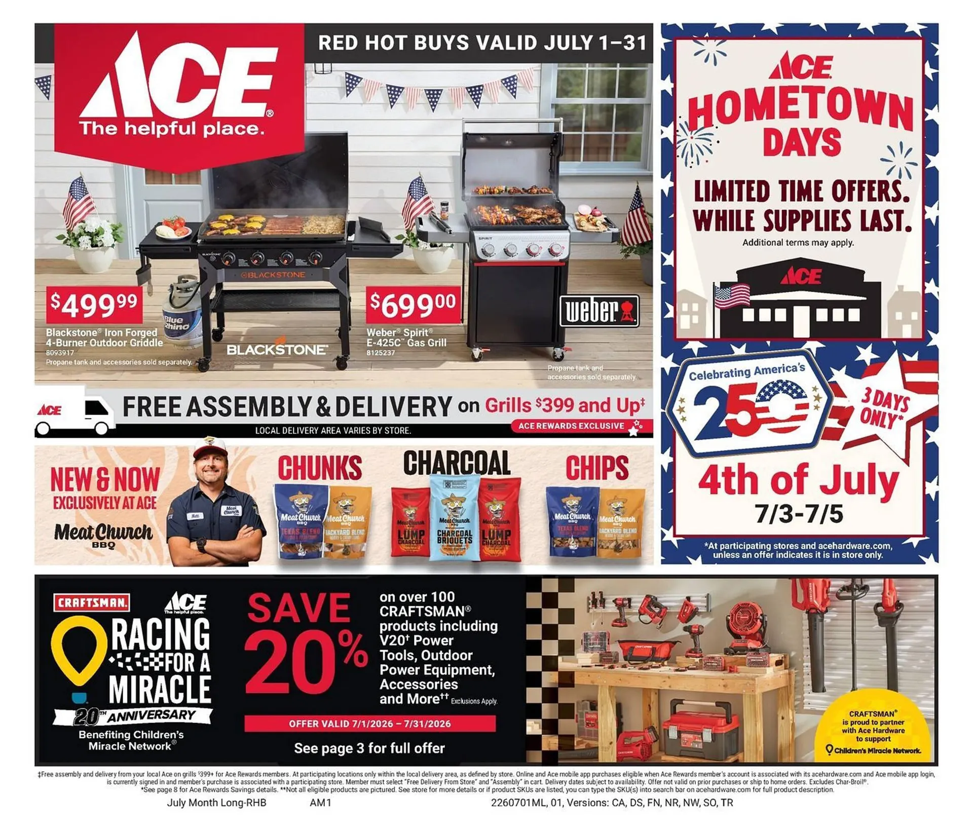 Weekly ad Ace Hardware flyer from July 1 to August 1 2026 - Page 5