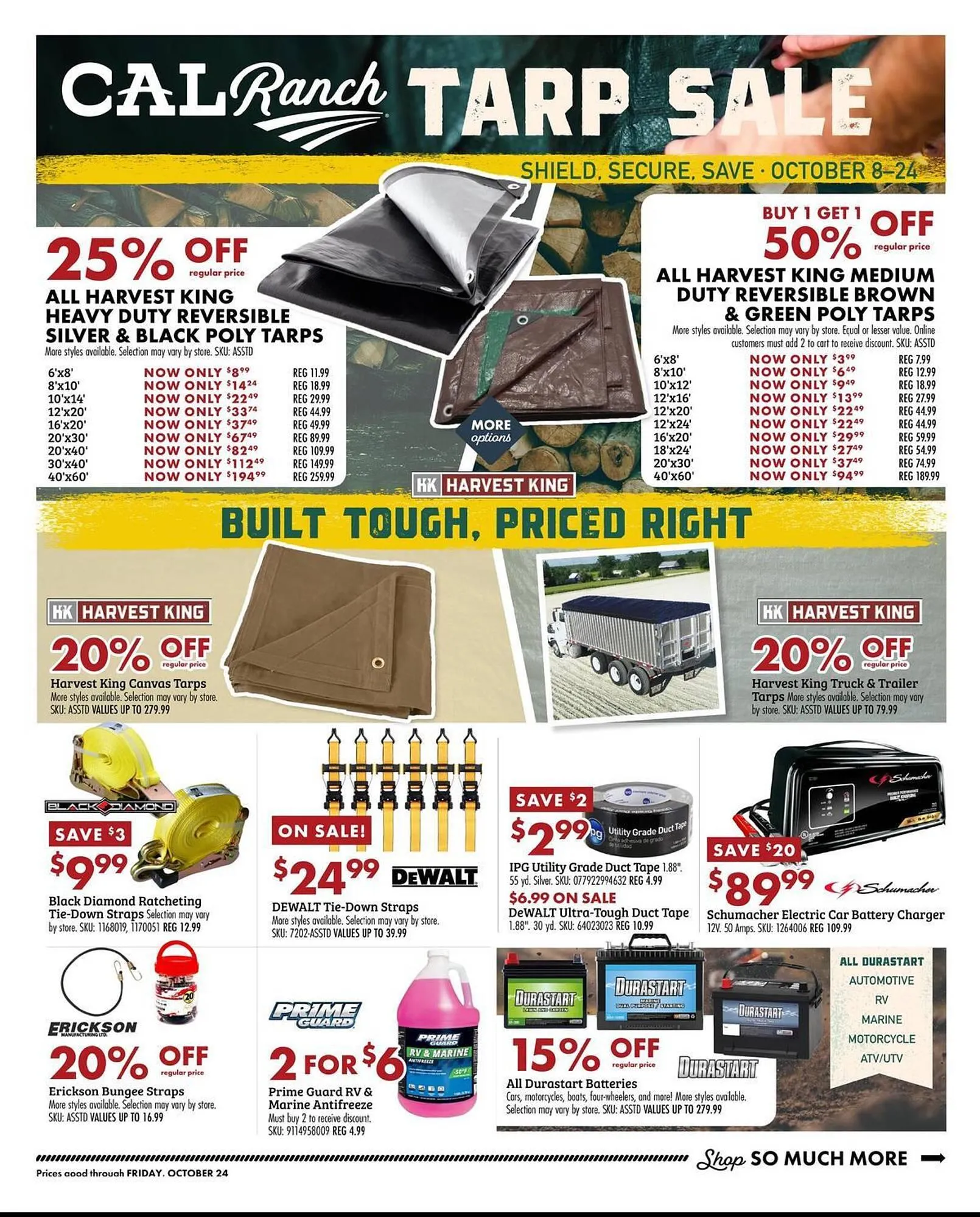 Weekly ad C A L Ranch Stores weekly ad from October 8 to October 24 2025 - Page 1