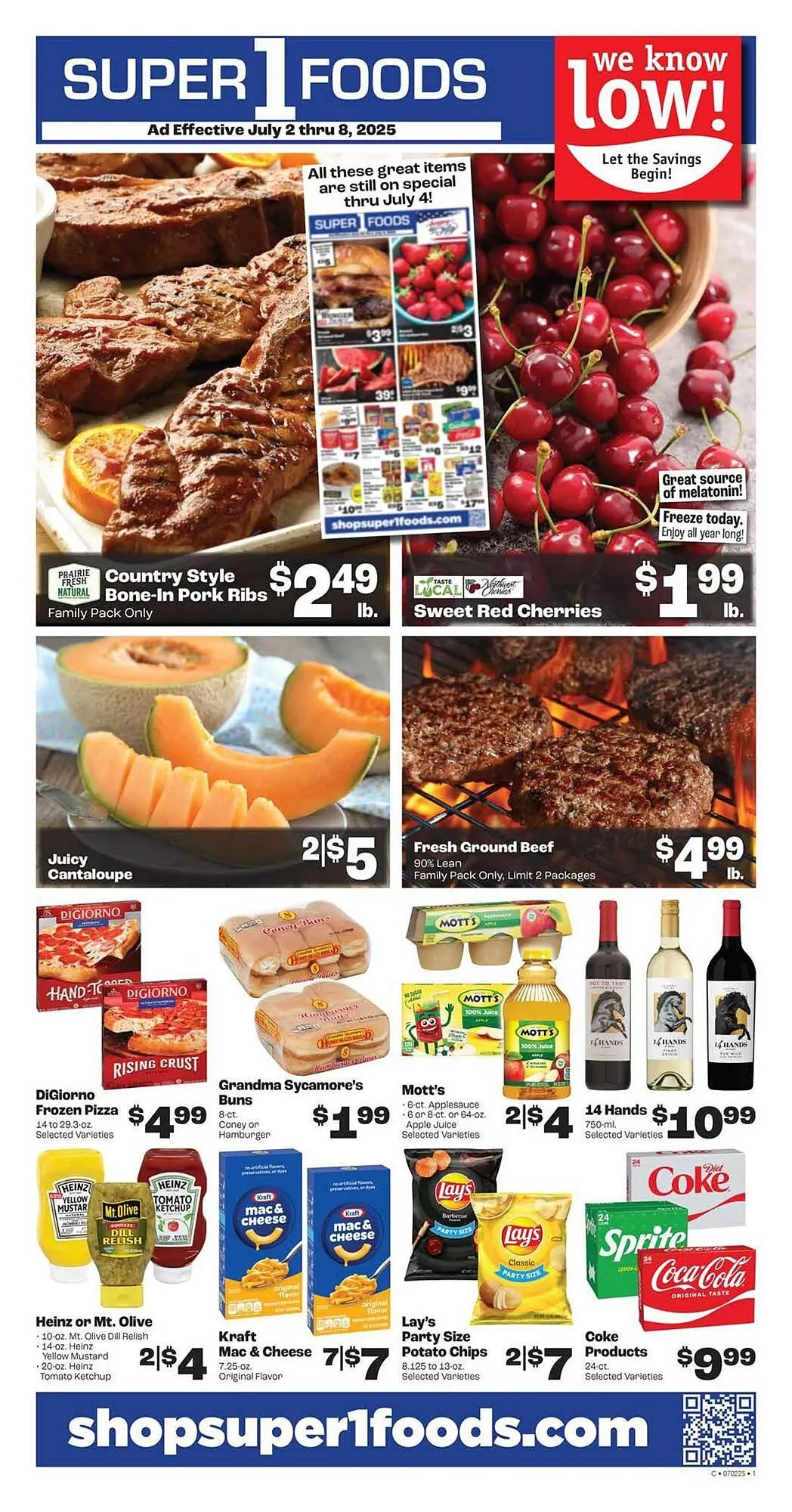 Weekly ad Rosauers Weekly Ad from July 2 to July 8 2025 - Page 1