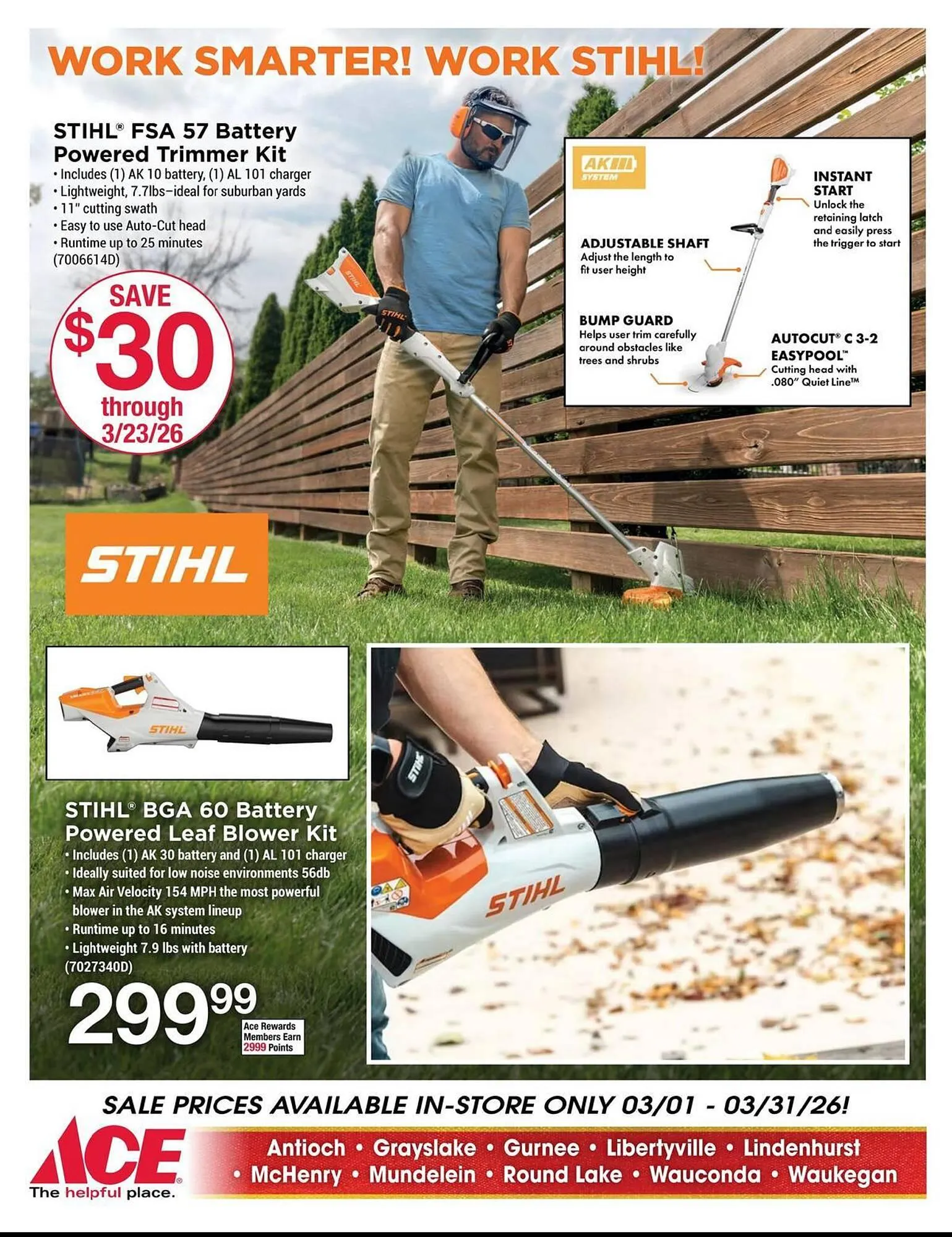 Weekly ad Ace Hardware flyer from March 1 to March 31 2026 - Page 11