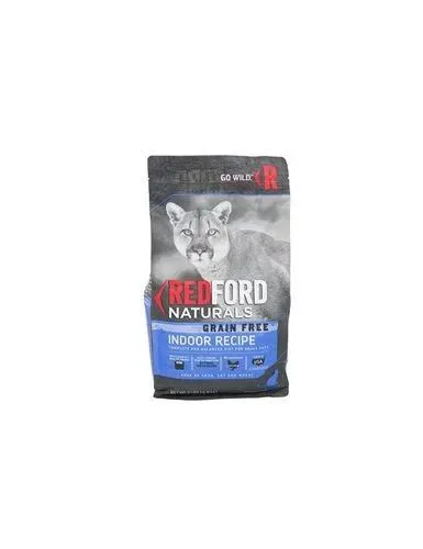Redford Naturals Grain Free Indoor Recipe Adult Cat Food, 4 Pounds