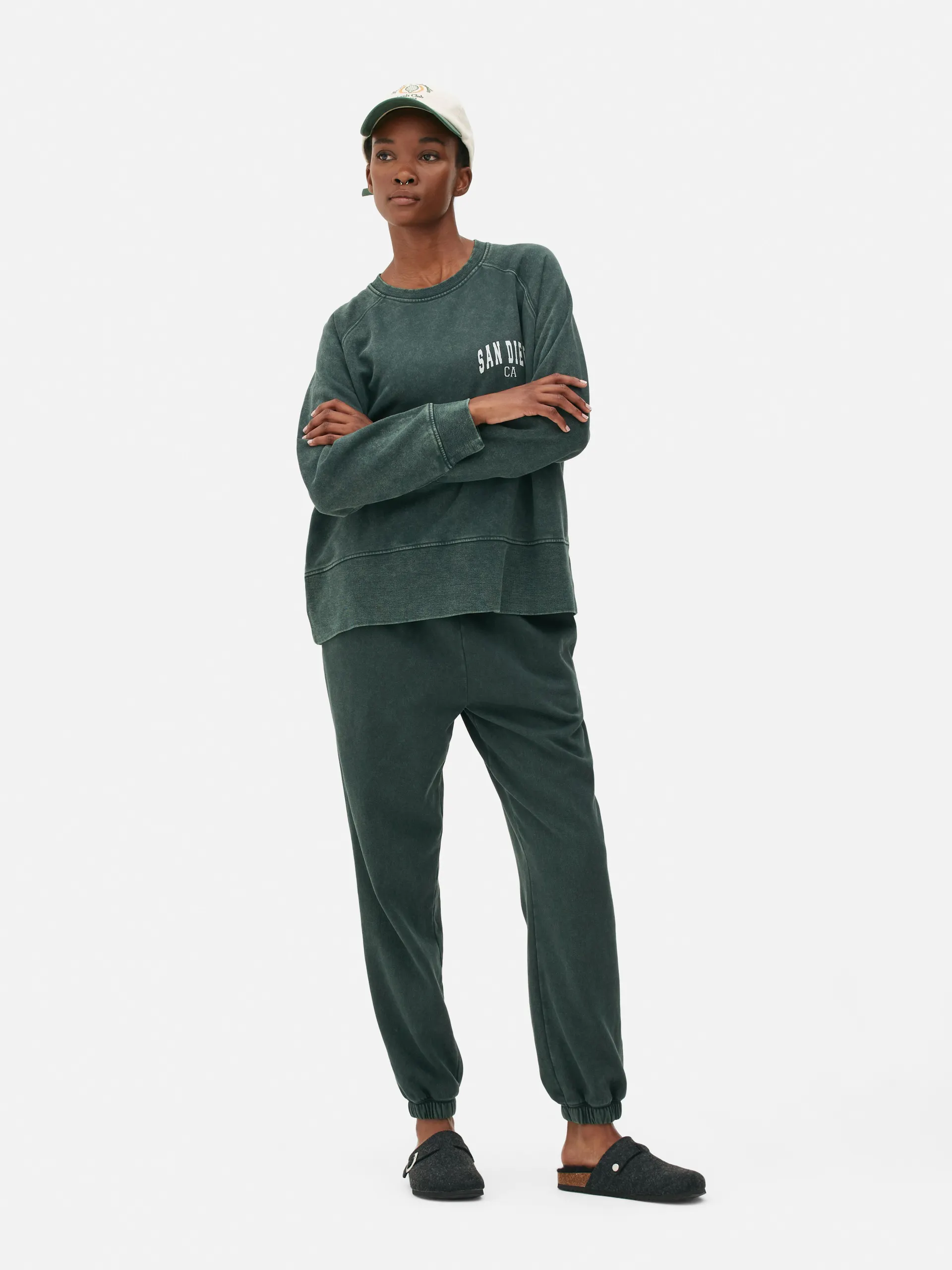 Maglione a lavaggio acido