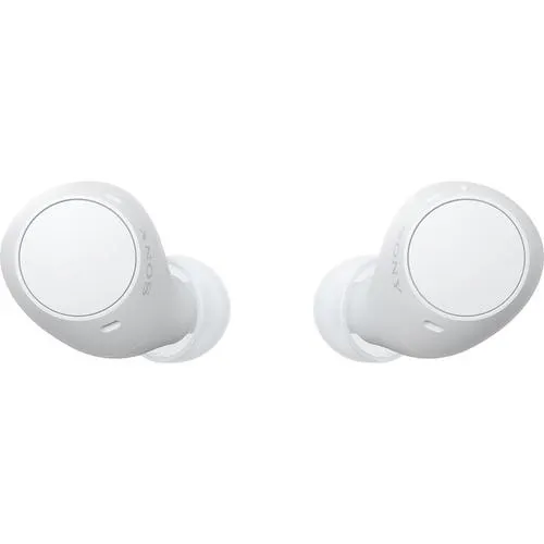 Sony WF-C510 Truly Wireless Earbuds with 22-Hour Battery, IPX4, Multipoint, White