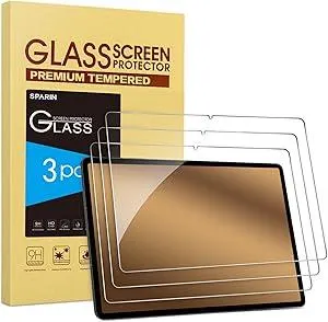 SPARIN 3 Pack Screen Protector for Samsung Galaxy Tab A9 Plus 11 Inch 2023, Tempered Glass Tablet Screen Protector for Galaxy Tab A9+ 5G (SM-X210/X216/X218), Case Friendly, Anti Scratch