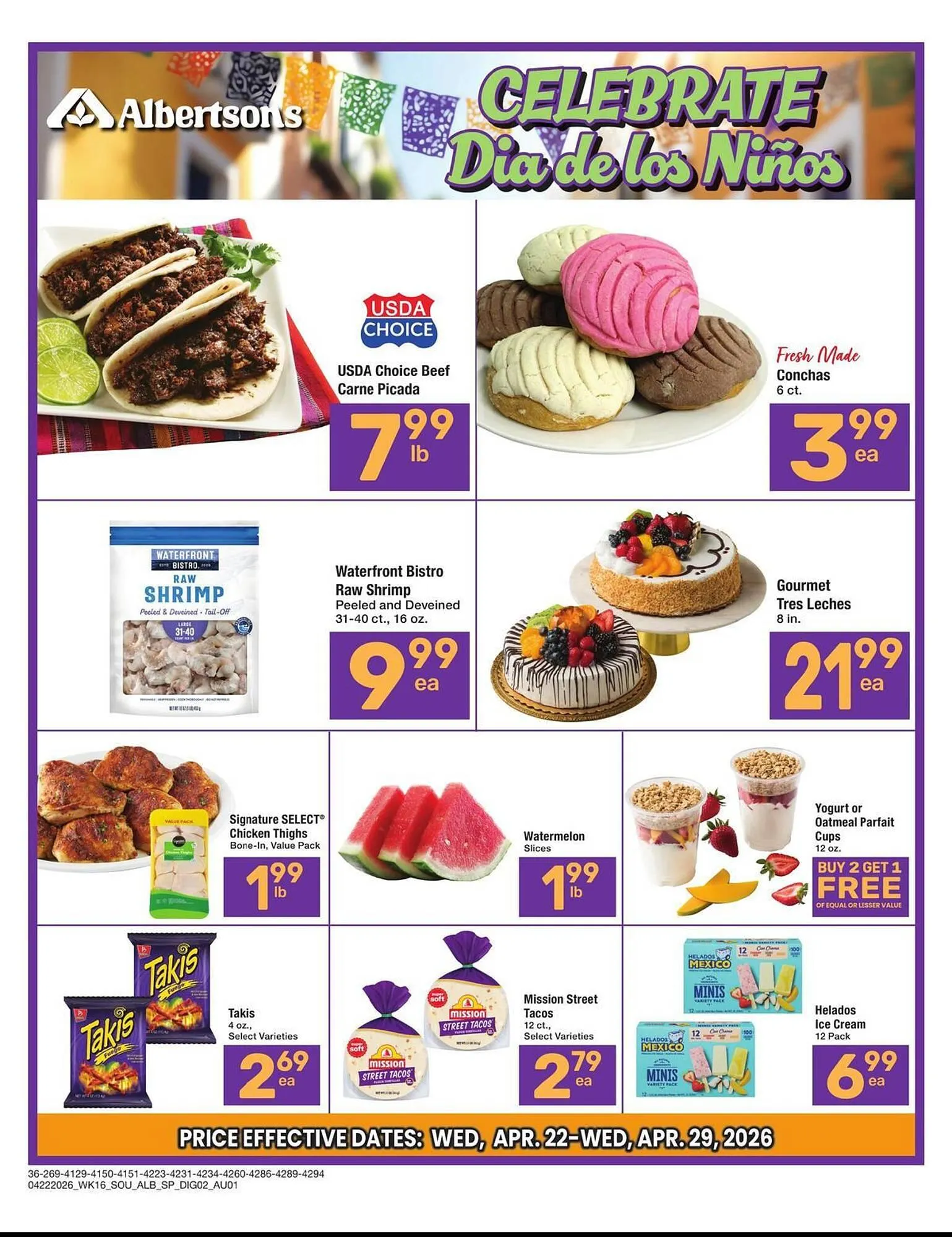 Weekly ad Albertsons weekly ad from April 22 to April 29 2026 - Page 1