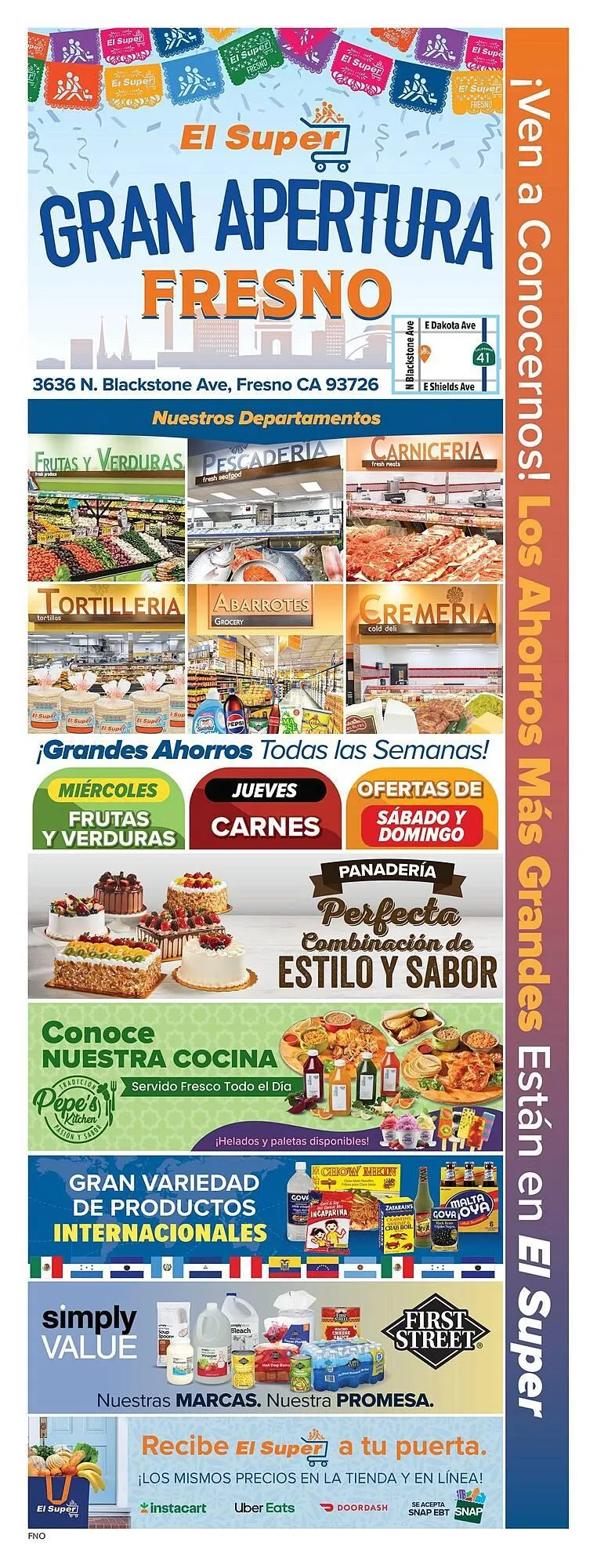 Weekly ad El Super Weekly Ad from June 18 to June 24 2025 - Page 1