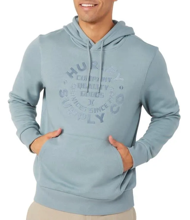 Hurley Mens Long Sleeve Logo Pullover Hoodie