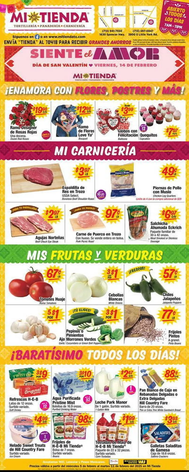 Weekly ad Mi Tienda Weekly Ad from February 5 to February 11 2025 - Page 1