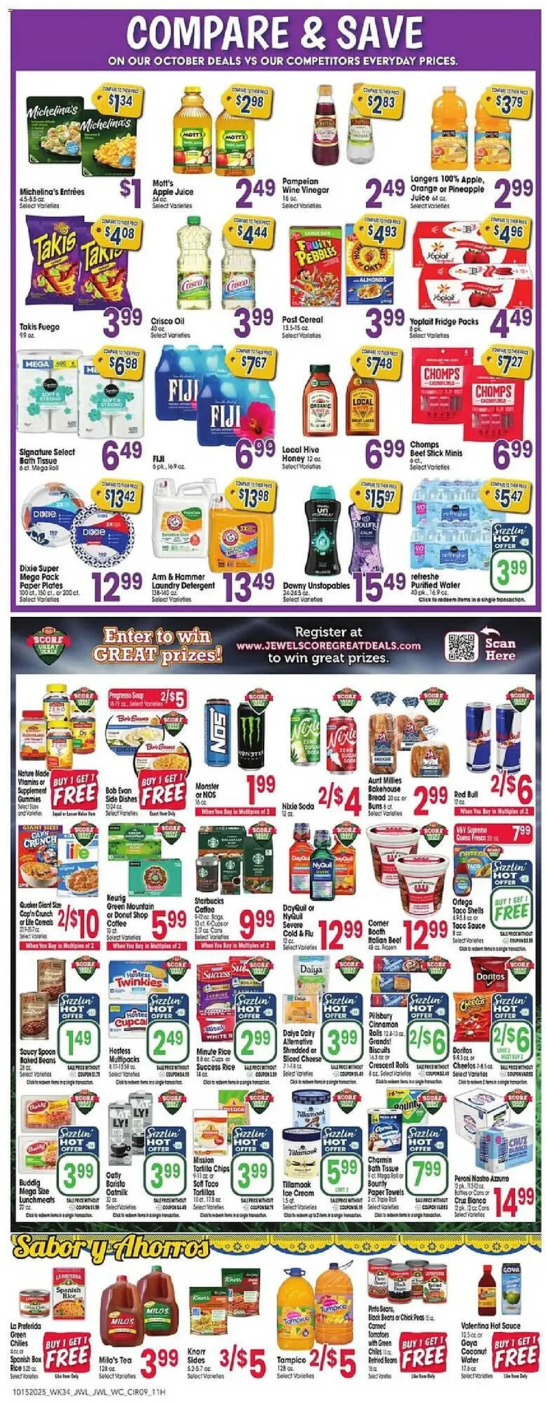 Weekly promotion Jewel-Osco weekly ad spanning from October 15 to October 21 2025 - Page 9 for Catalogue 365
