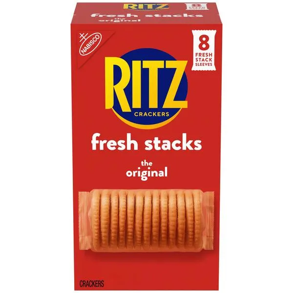 Ritz Fresh Stacks Original Crackers, Travel Snacks, Multi Snack Packs 12 oz