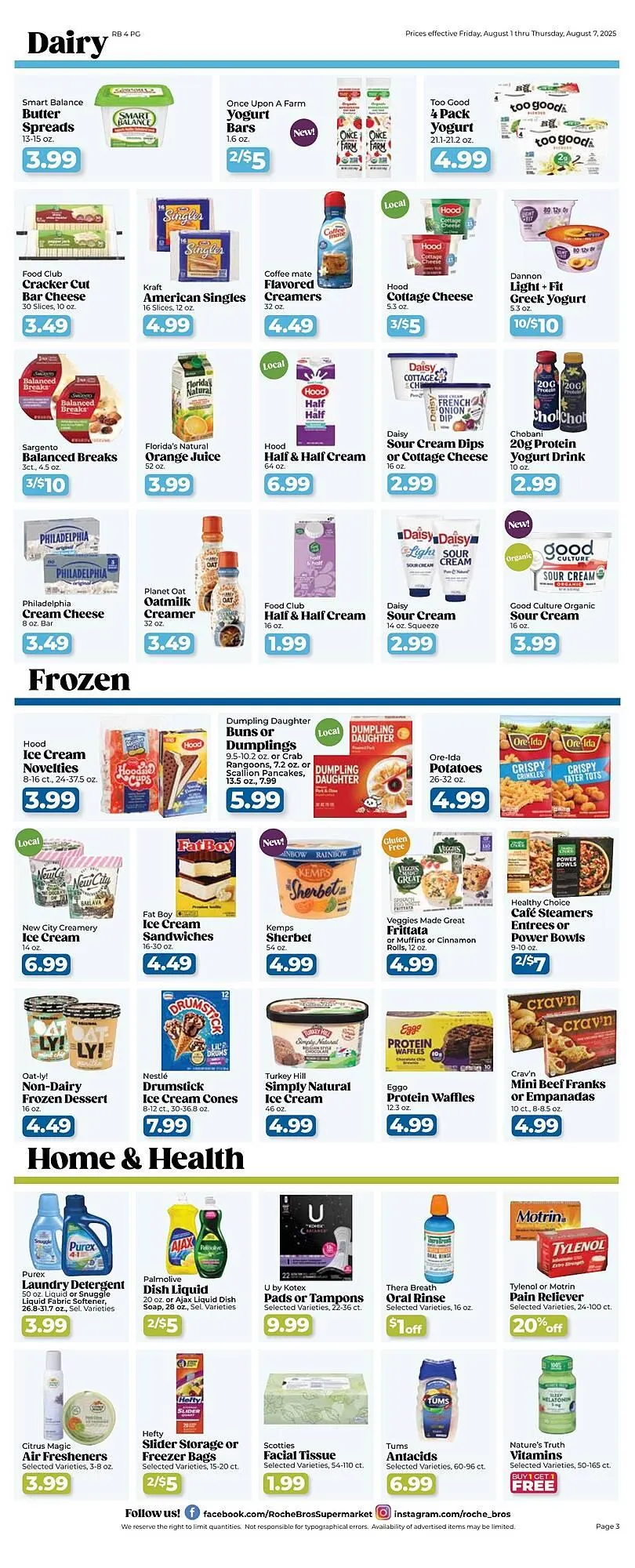 Weekly ad Roche Bros Weekly Ad from August 1 to August 7 2025 - Page 3
