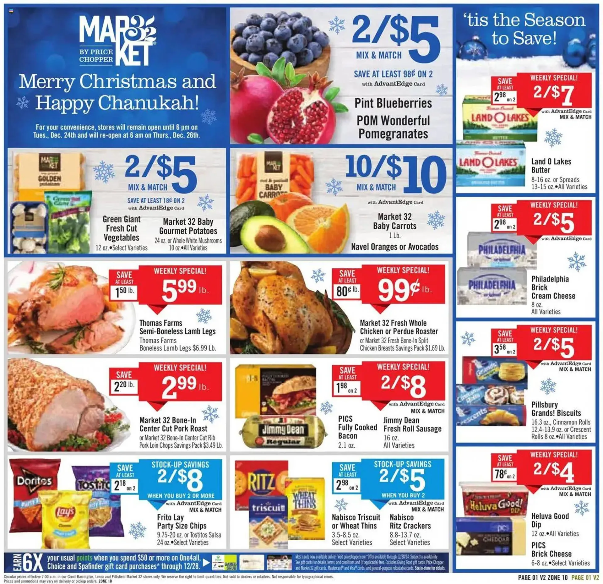 Weekly ad Price Chopper Weekly Ad from December 15 to December 28 2024 - Page 1