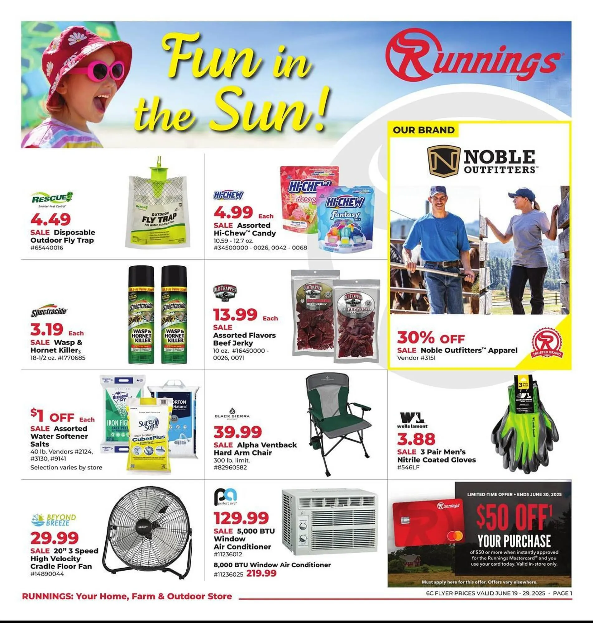 Catálogo de Runnings Weekly Ad 19 de junio al 29 de junio 2025 - Página 1