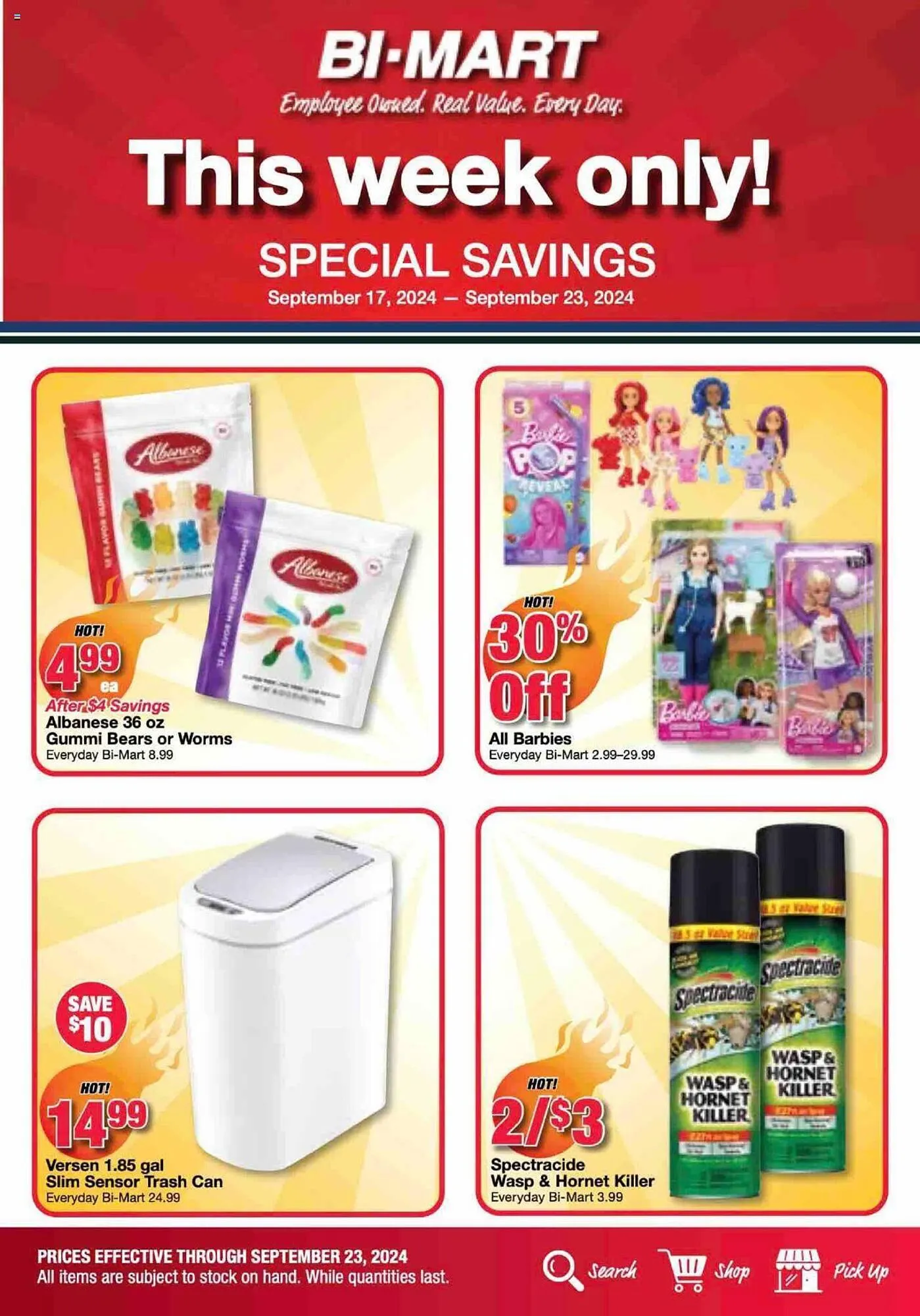 Weekly ad Bi-Mart Weekly Ad from September 17 to September 23 2024 - Page 1