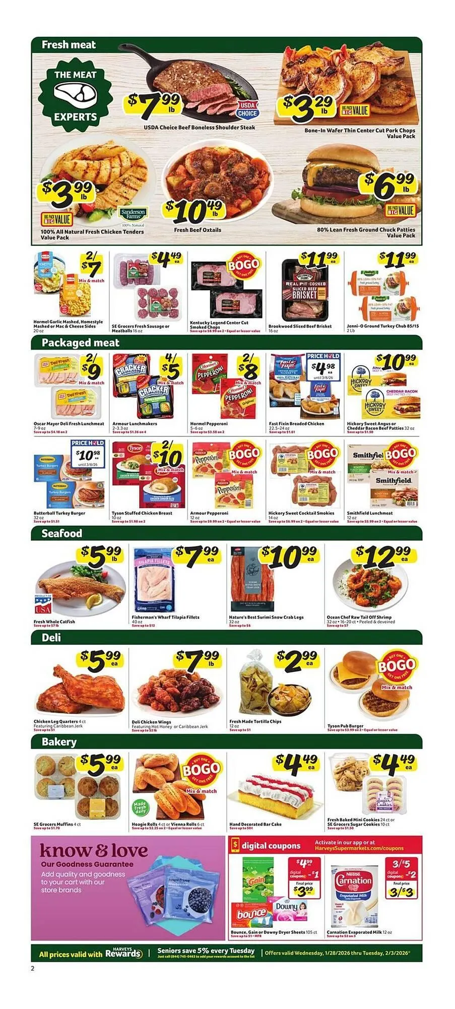 Weekly ad Harveys Supermarkets weekly ad from January 28 to February 3 2026 - Page 4
