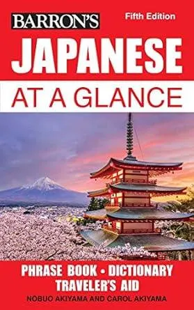 Japanese at a Glance (Barron's Foreign Language Guides)