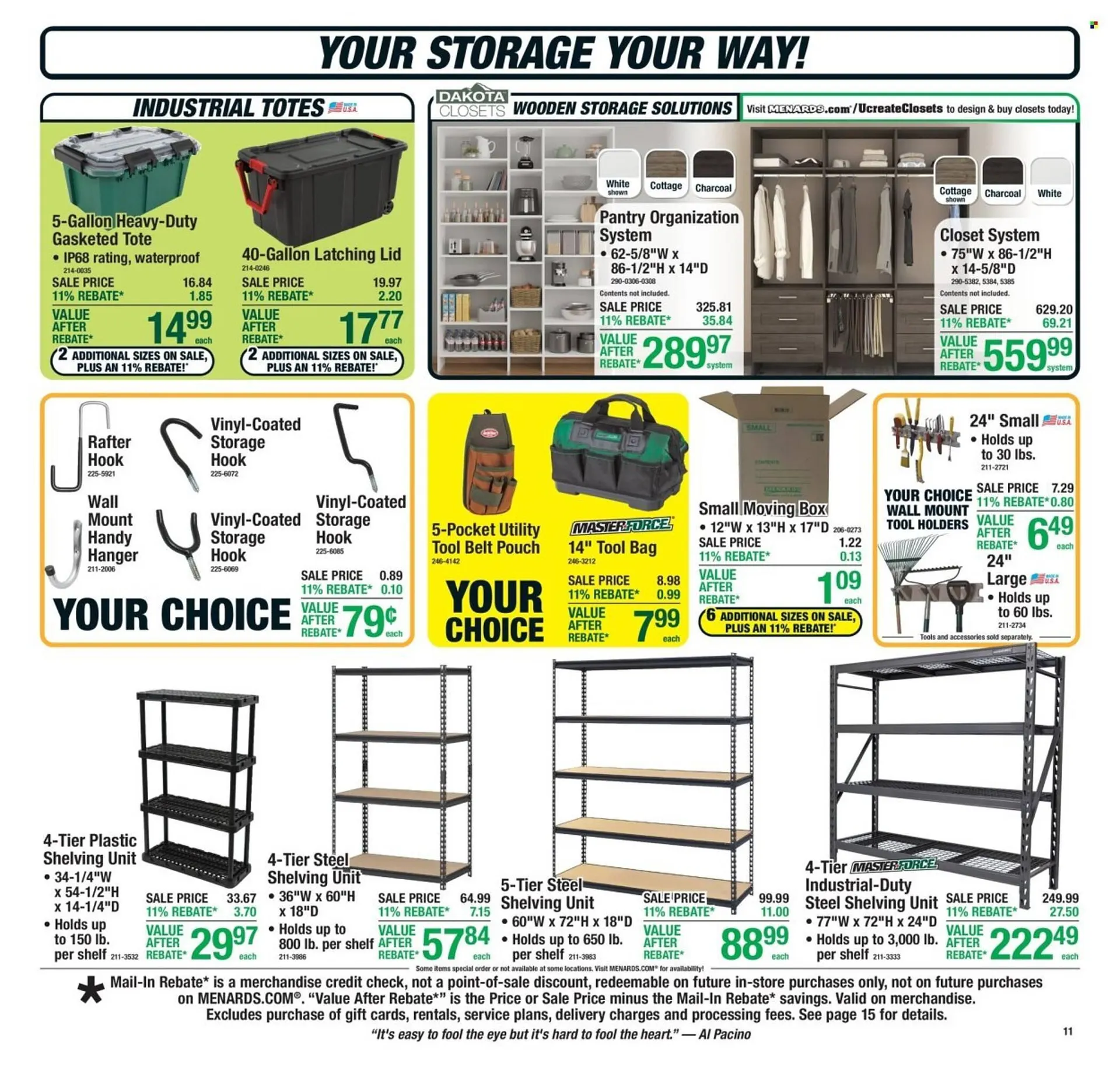Weekly promotion Menards weekly ad spanning from April 2 to April 12 2026 - Page 14 for Catalogue 365