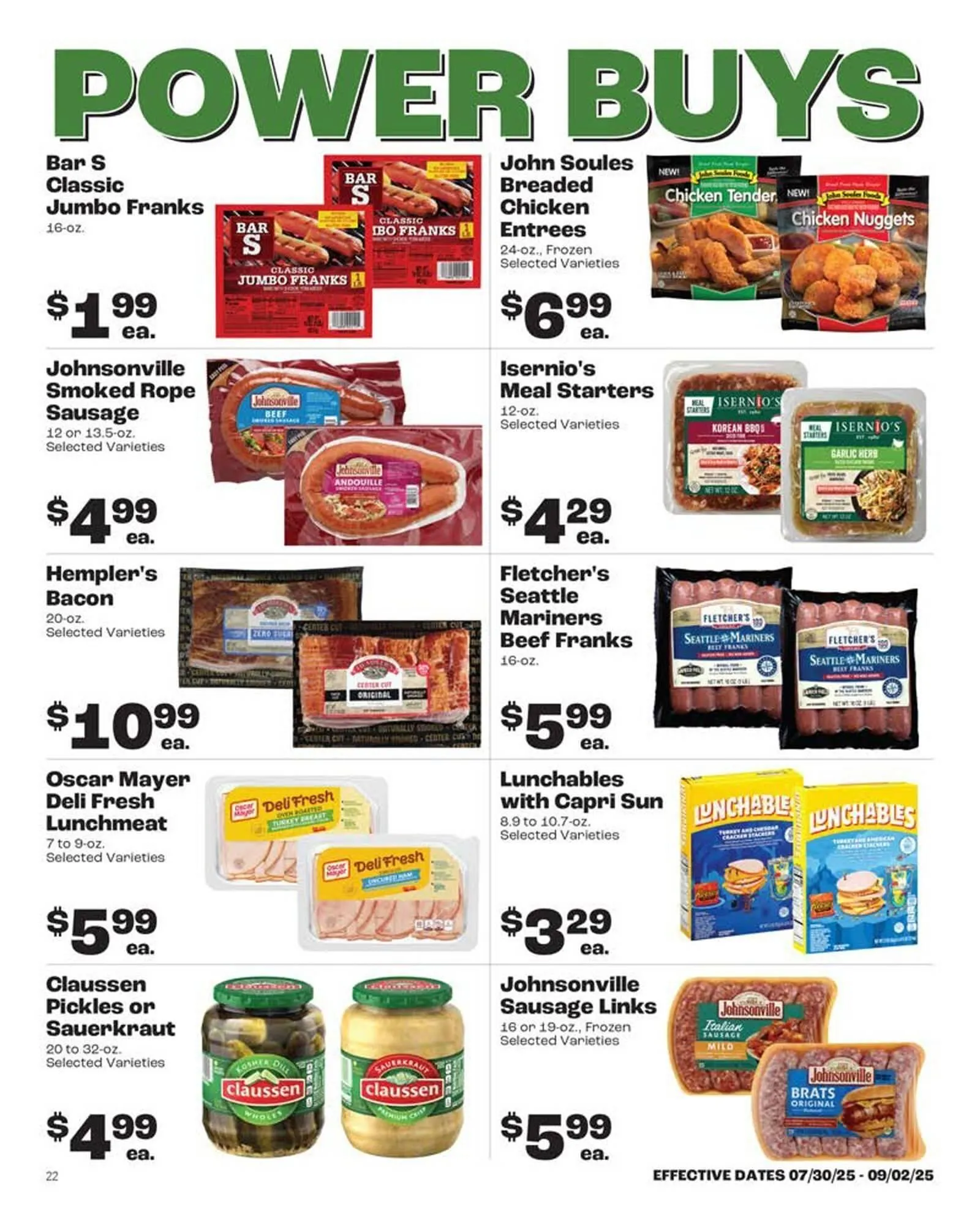 Weekly ad Rosauers Weekly Ad from July 30 to September 2 2025 - Page 22