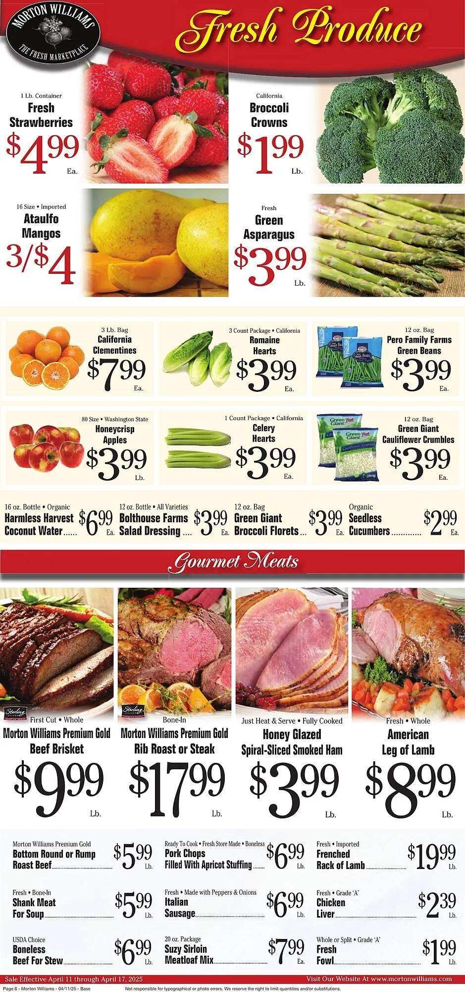 Weekly ad Morton Williams Weekly Ad from April 11 to April 17 2025 - Page 6