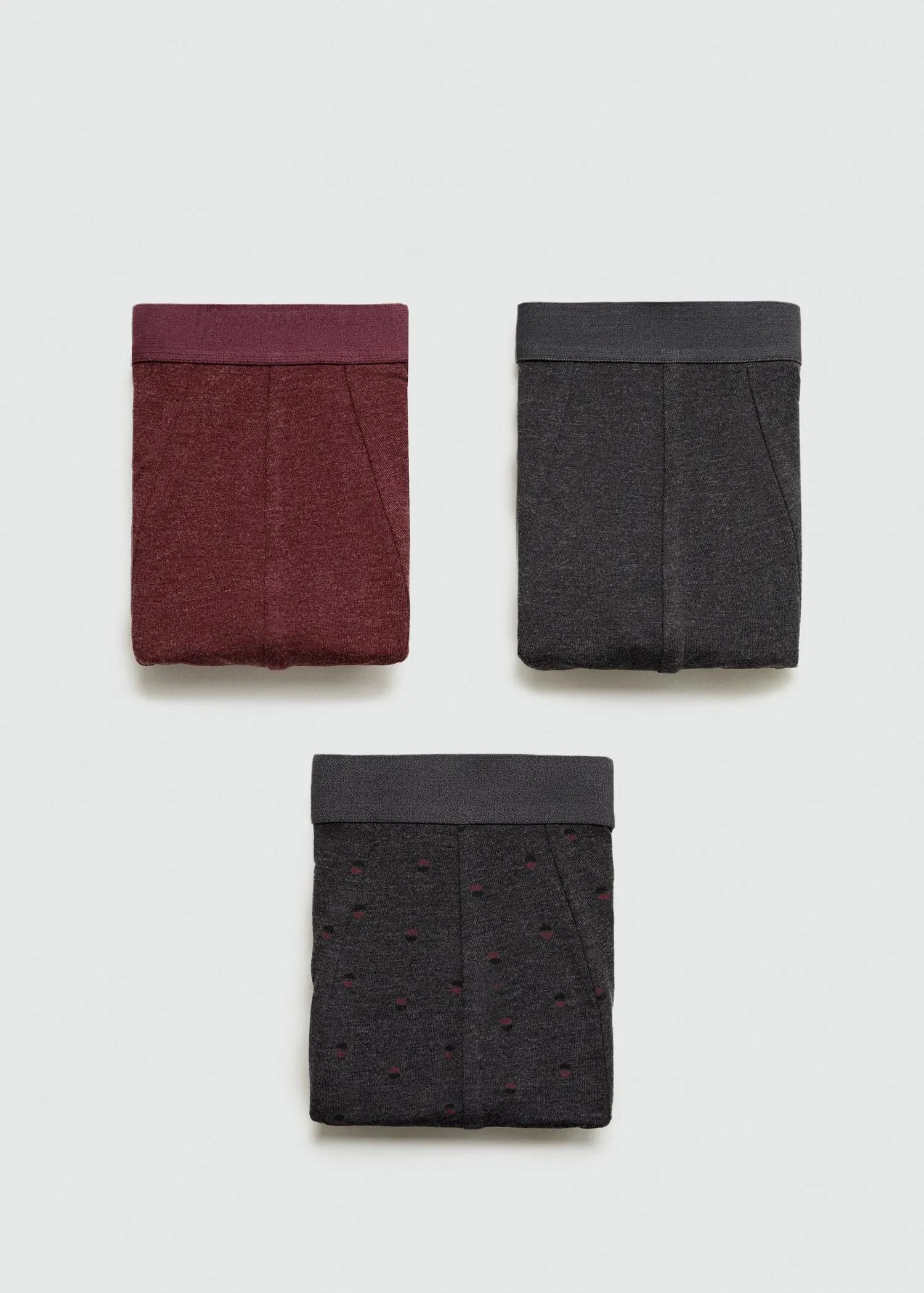 Pack 3 calzoncillos combinados