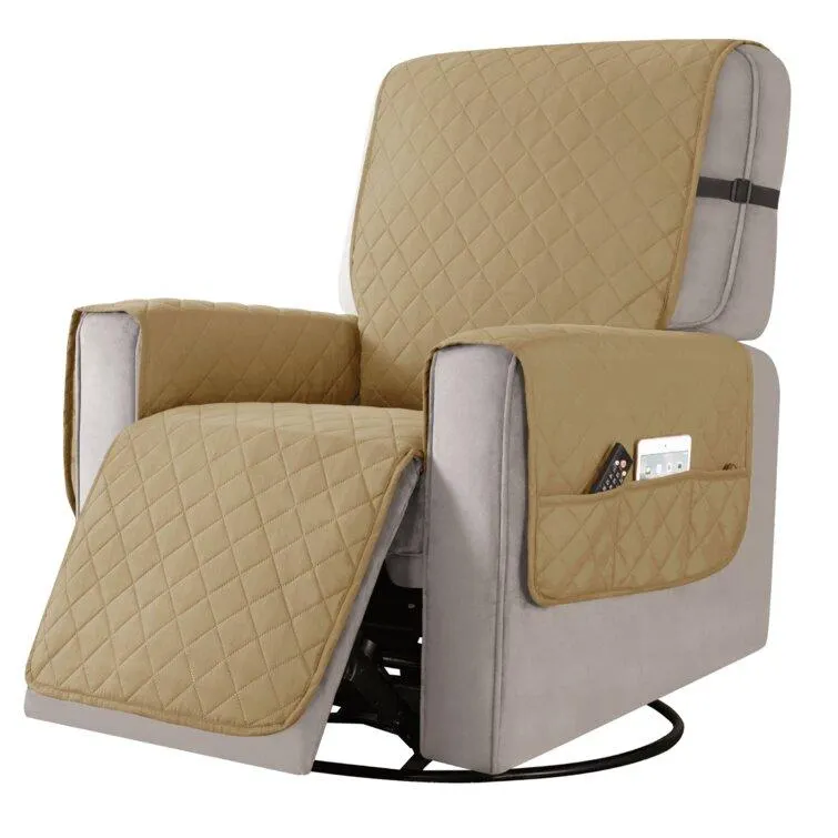 Reversible Comfort Box Cushion Recliner Slipcover