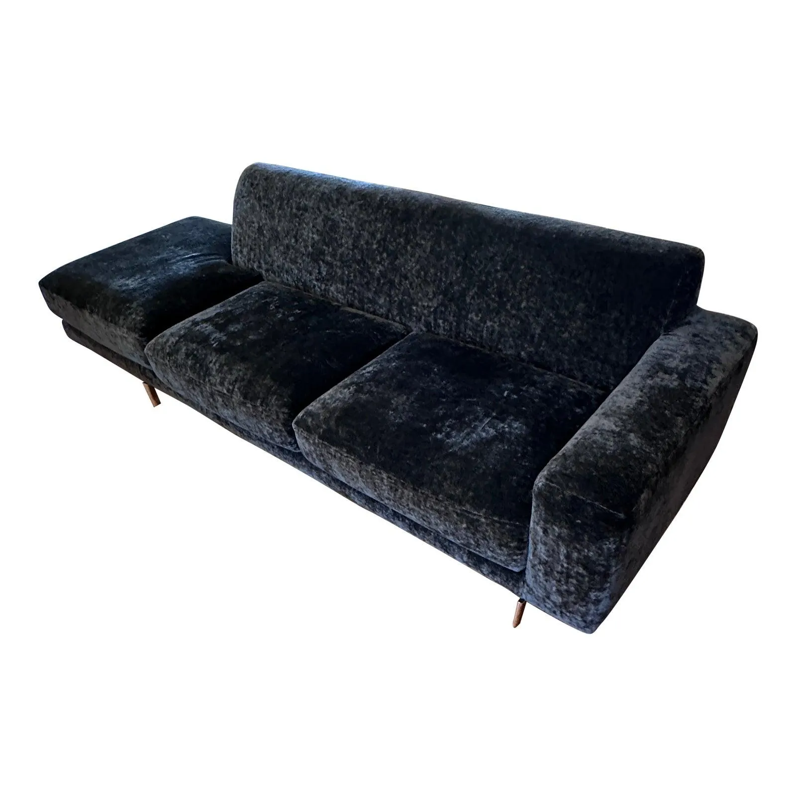 Cantoni Sofa in Holly Hunt Crushed Velvet