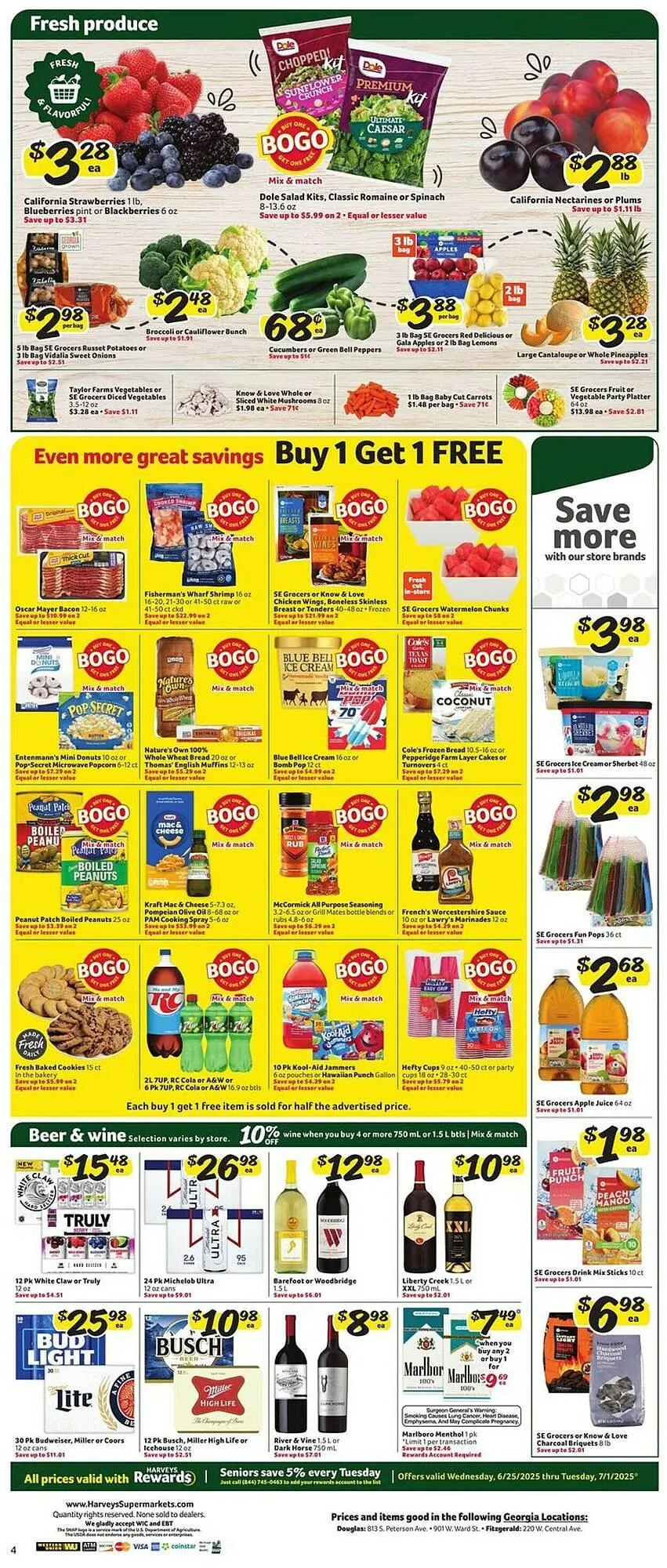 Weekly ad Harveys Supermarkets Weekly Ad from June 25 to July 1 2025 - Page 11