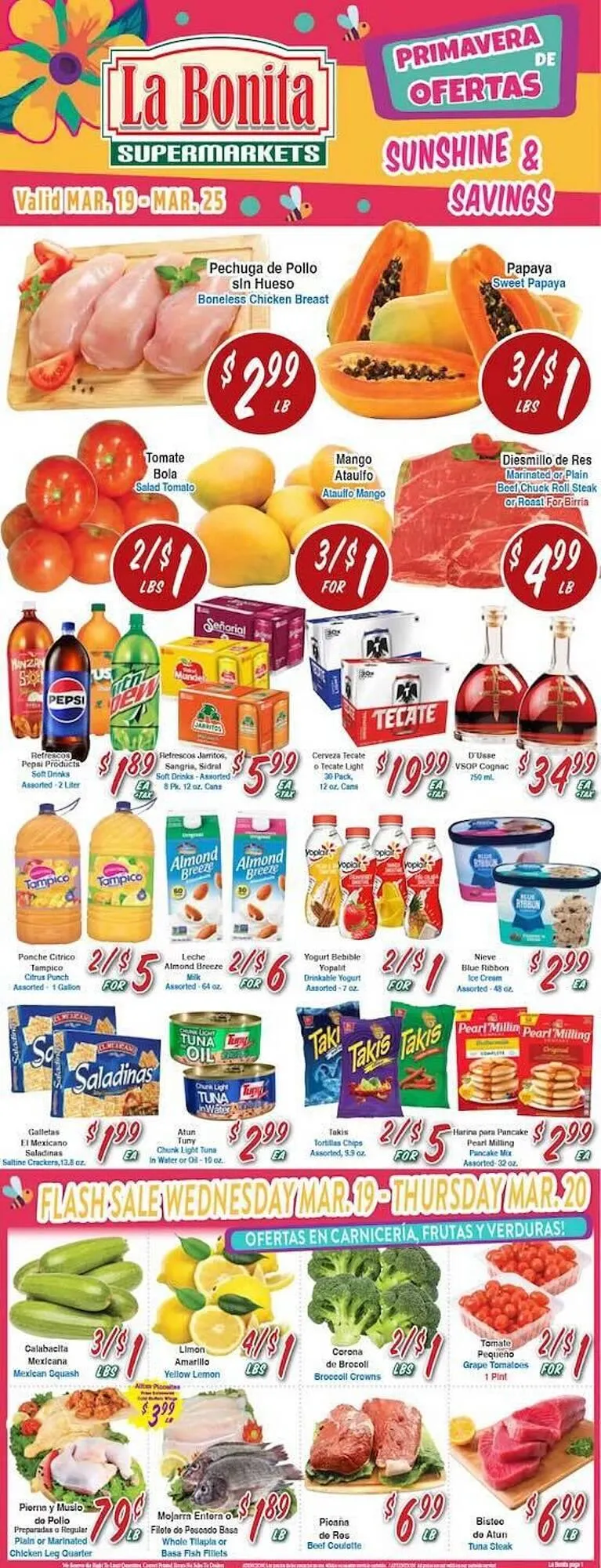 La Bonita Supermarkets Weekly Ad - 1