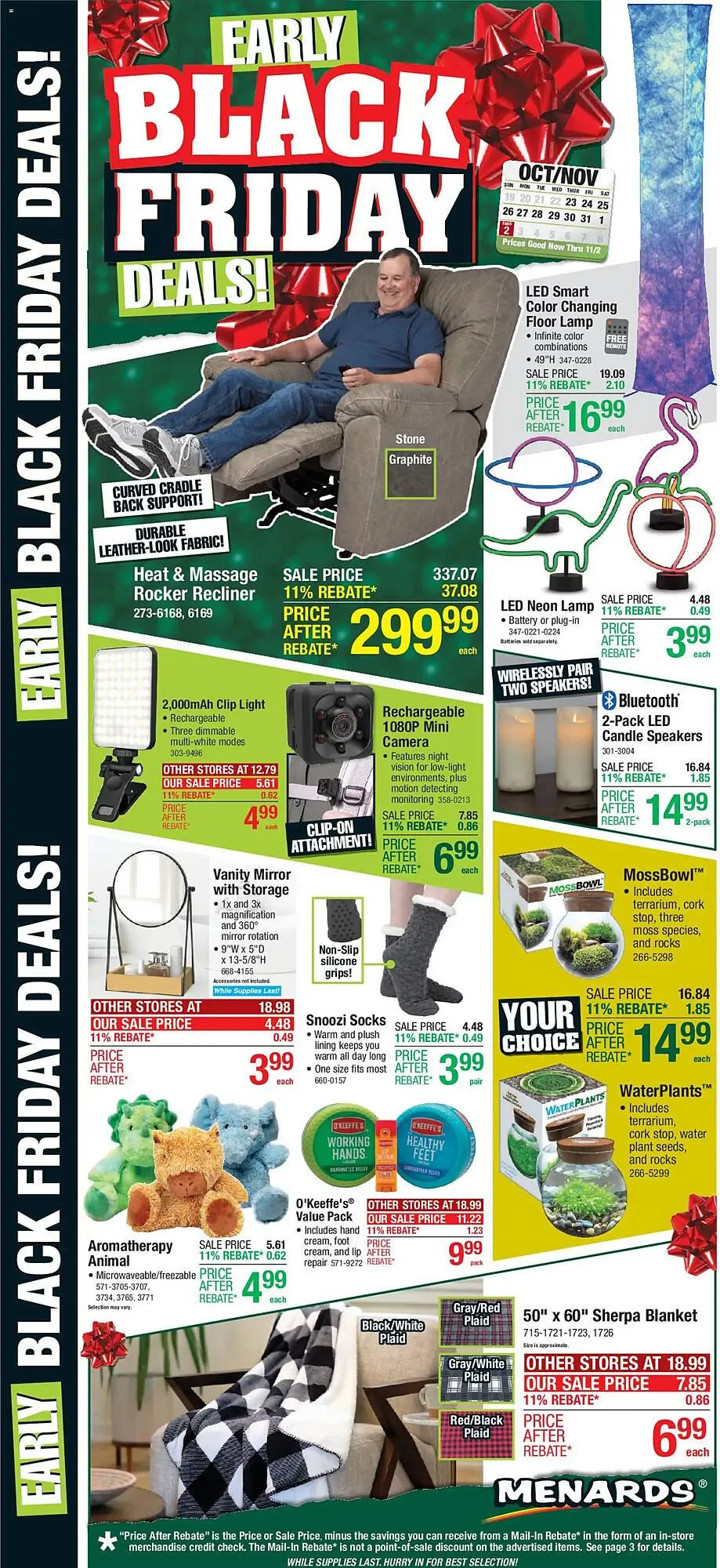 Weekly ad Menards weekly ad from October 23 to November 2 2025 - Page 1