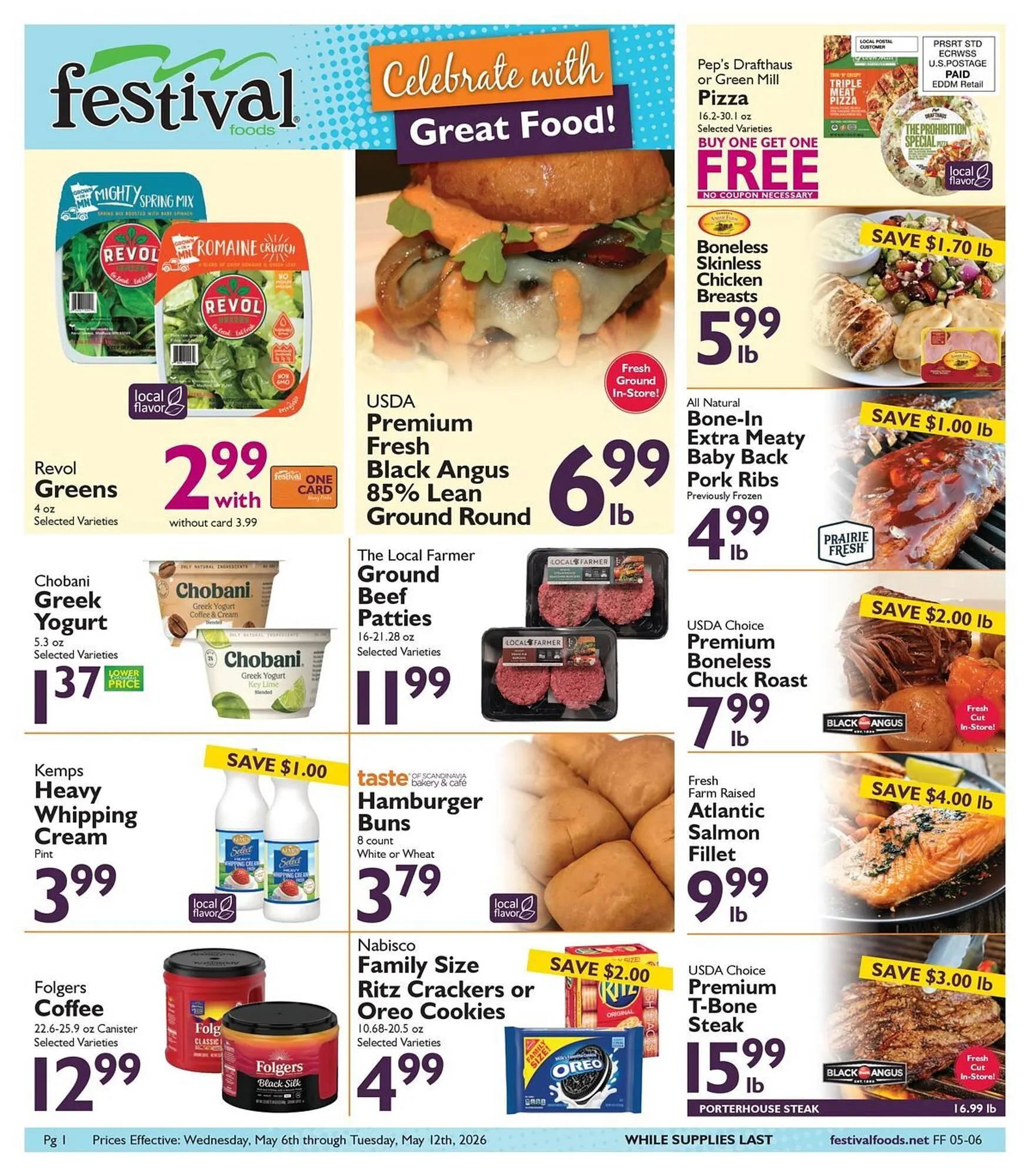 Weekly promotion Festival Foods weekly ad spanning from May 6 to May 12 2026 - Page 5 for Catalogue 365
