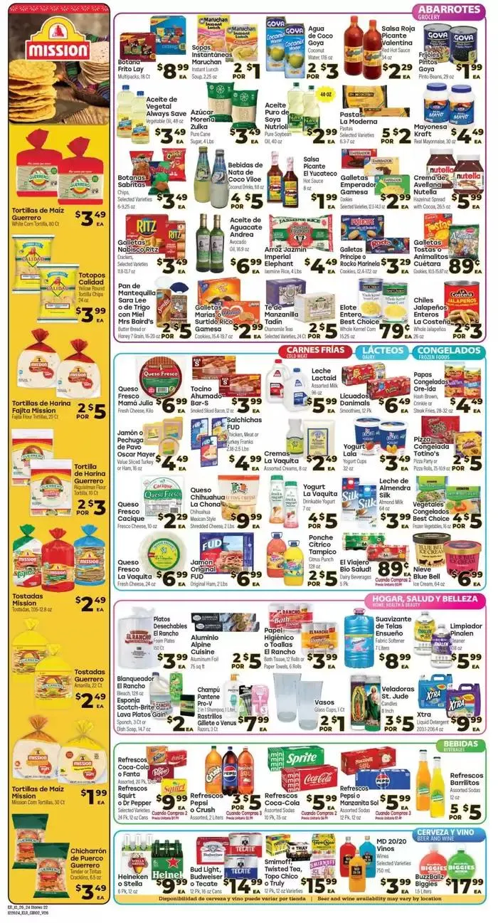 Weekly ad Supermercado El Rancho Weekly ad from December 26 to January 9 2025 - Page 2
