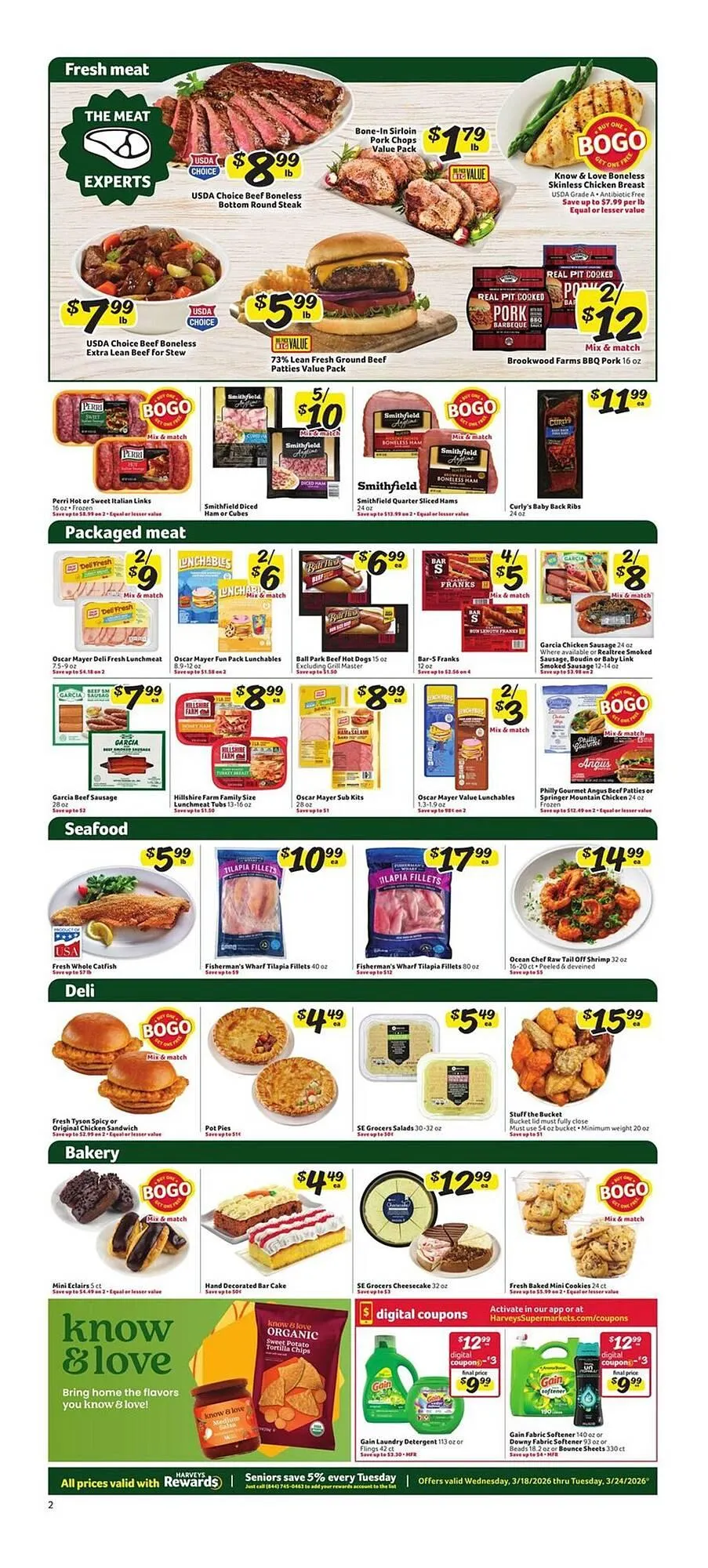 Weekly ad Harveys Supermarkets weekly ad from March 18 to March 24 2026 - Page 4