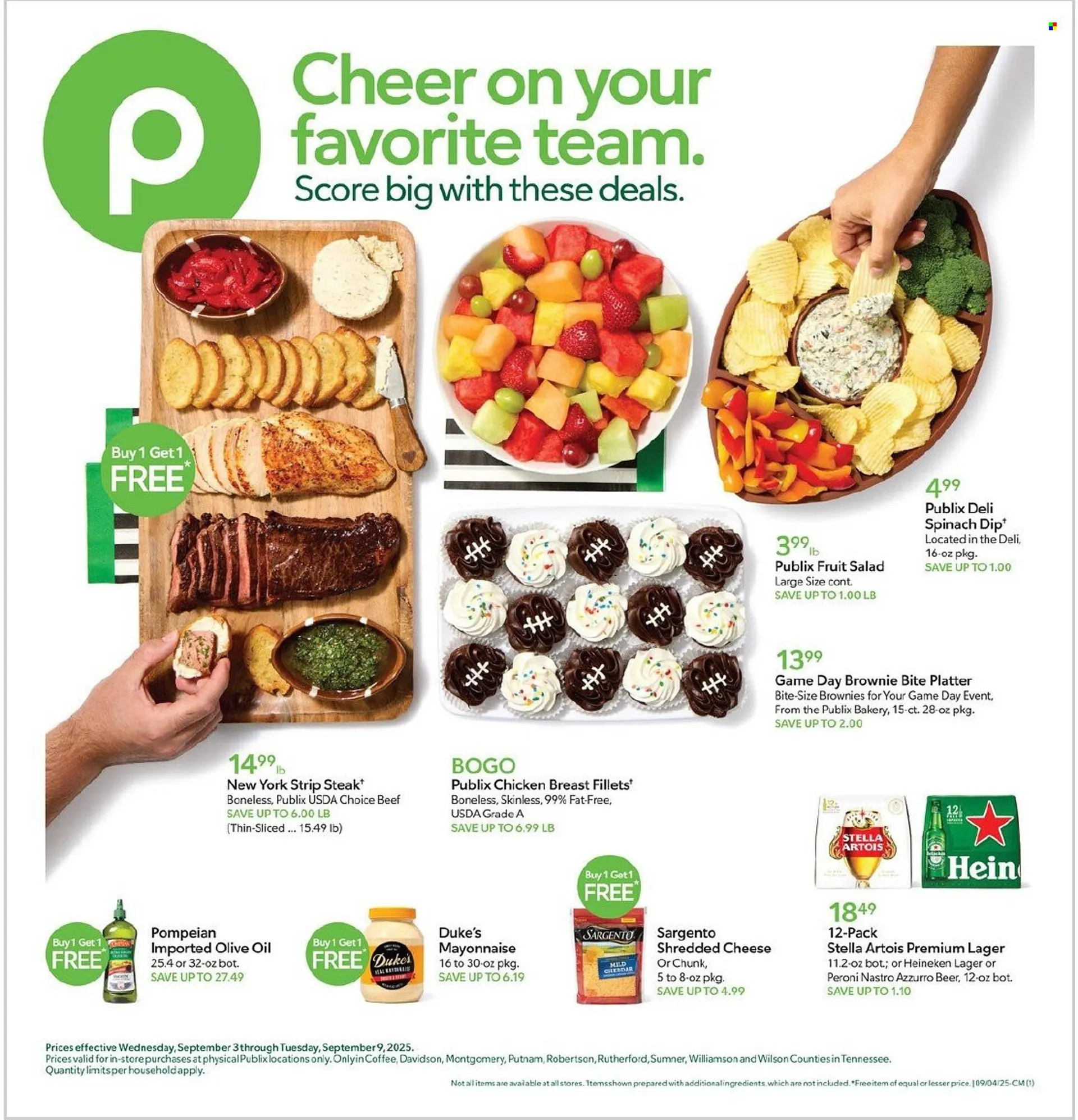 Weekly ad Publix weekly ad from September 3 to September 9 2025 - Page 1