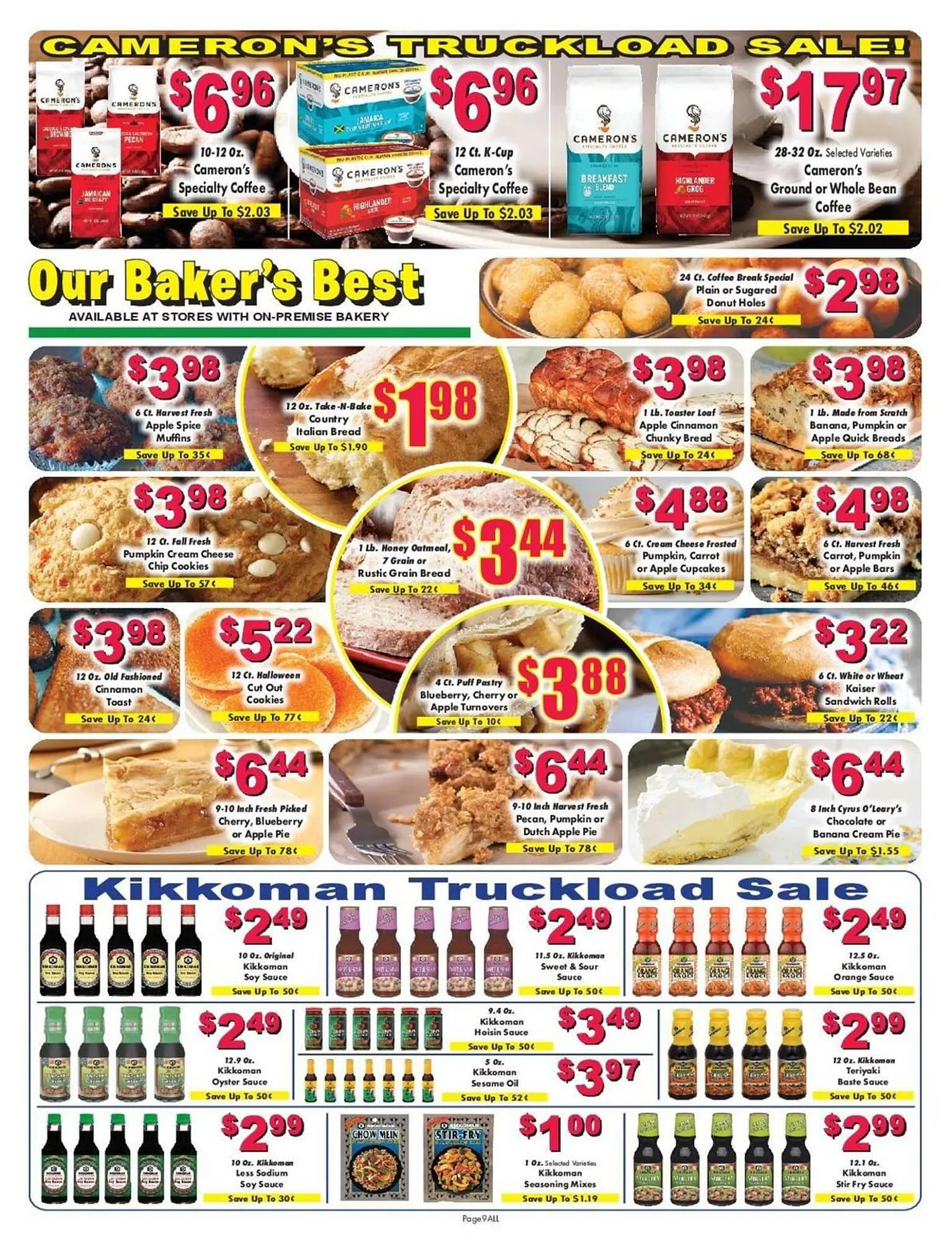 Weekly ad Miners County Market weekly ad from October 2 to October 18 2025 - Page 9