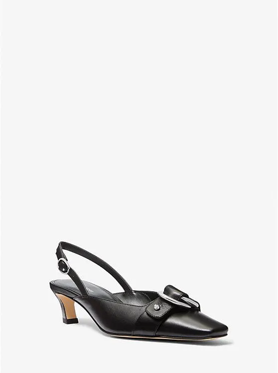 Jaden Leather Slingback Pump