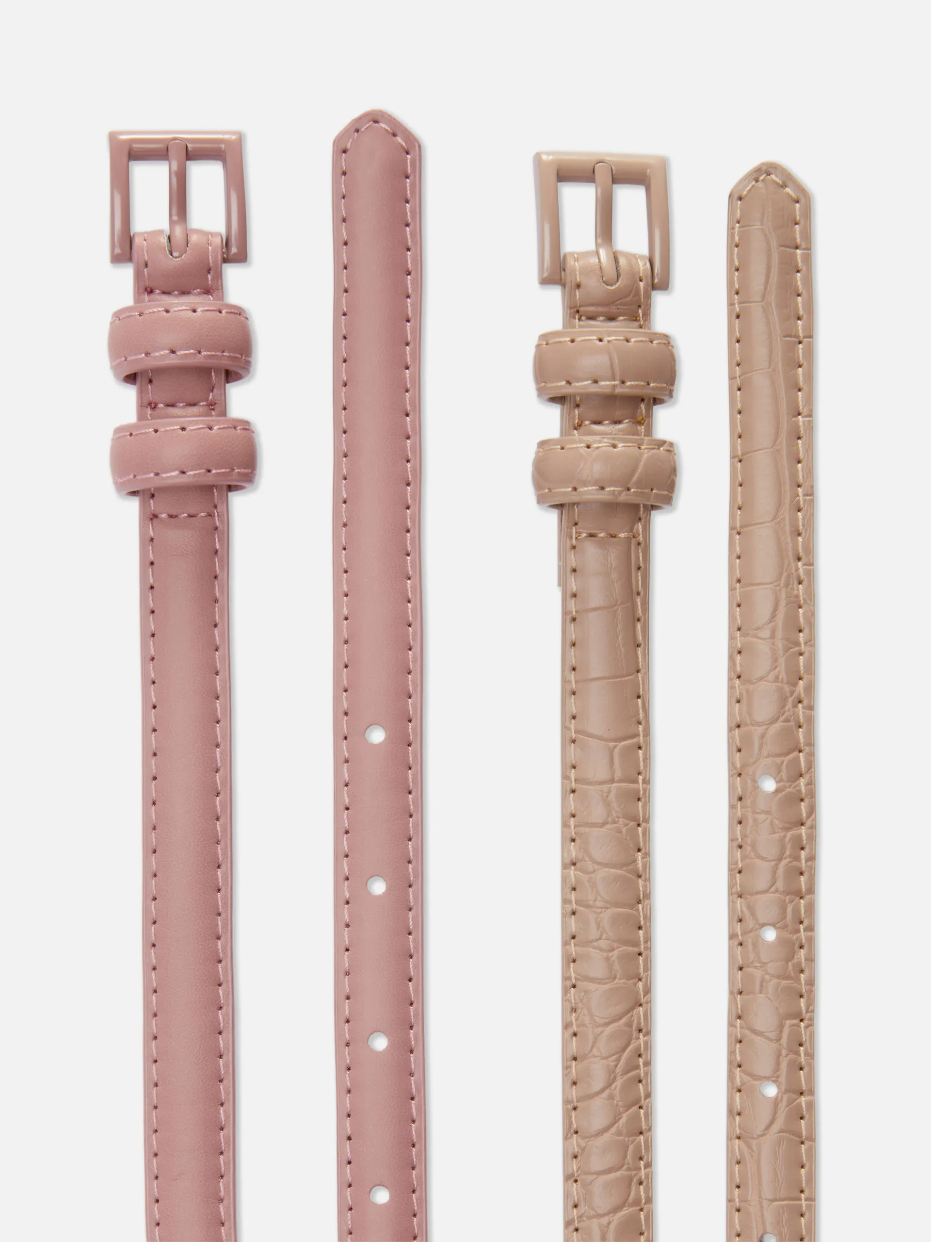 Pack 2 cintos skinny